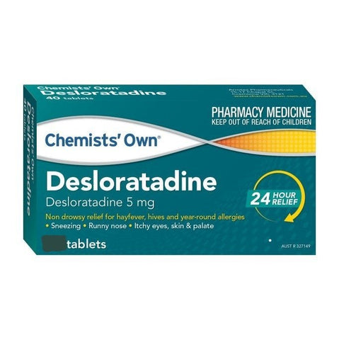 Chemists’ Own Desloratadine Tablets 10s (Generic of Aerius Tablets)