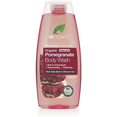 Dr Organic Body Wash Organic Pomegranate 250ml