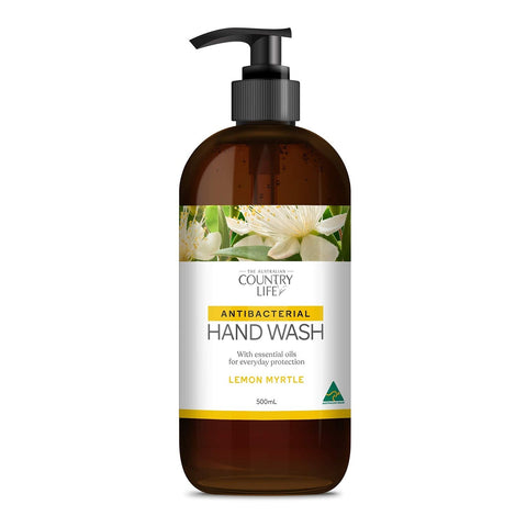 Country Life Anti-Bacterial Hand Wash Lemon Myrtle 500ml