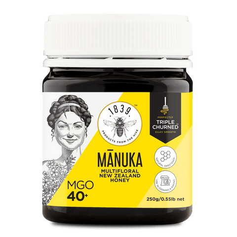 1839 Honey MGO 40+ Multifloral Manuka 250g