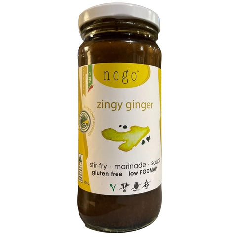 NOGO Sauce Zingy Ginger 250g(Pack of 8)