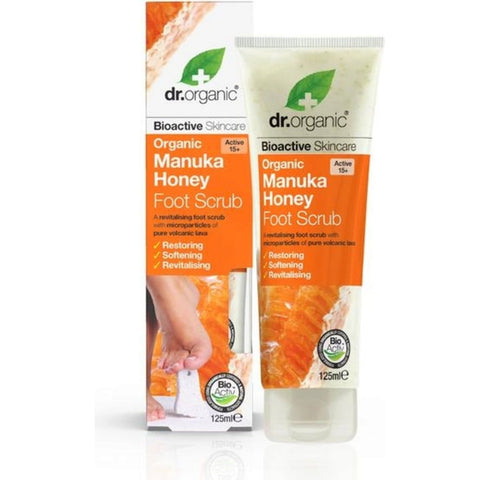 Dr Organic Manuka Honey Foot Scrub 125 ml
