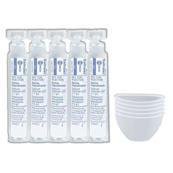 Buy Reclens Saline Eye Wash Preservative Free Ampoule 10 X 15ml + 10