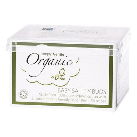 SIMPLY GENTLE ORGANIC Baby Safety Buds - 56