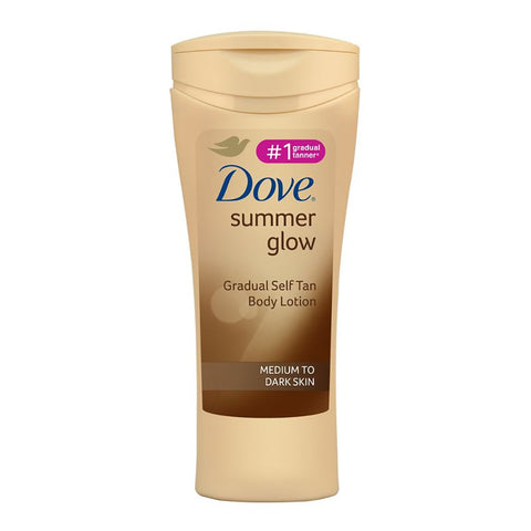 Dove Summer Glow Medium - Dark Skin 400ml