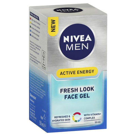 Nivea for Men Active Energy Face Gel 50ml (OUT OF STOCK)