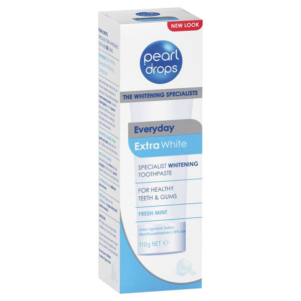 Buy Pearl Drops Extra Whitening Toothpaste Freshmint 110g online at  Cutpricepharmacy –  - Cut the price of your  medications!