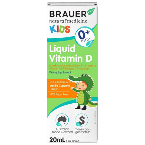 Brauer Kids Liquid Vitamin D 20ml