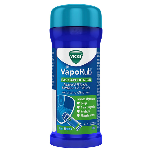 Buy Vicks VapoRub Easy Applicator 35g Online at Cutpricepharmacy