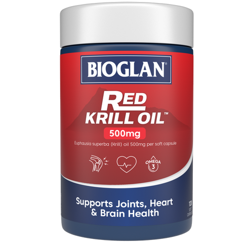 Bioglan Red Krill Oil 500mg 120 Soft Capsules