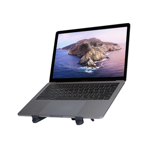 Baxter Blue Laptop Stand Foldable Multi Angle