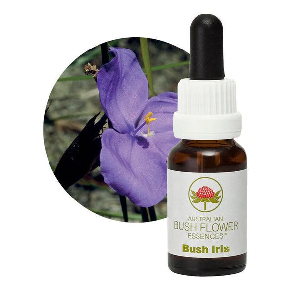 Buy Australian Bush Flower Essences Bush Iris 15ml Online at
