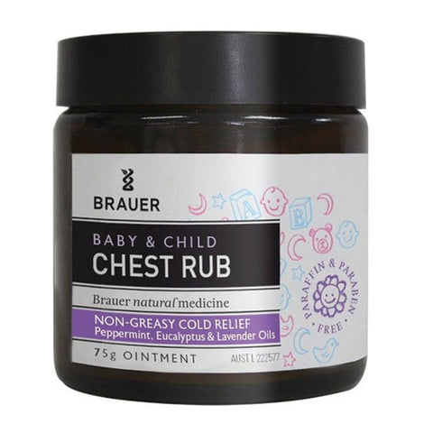 Brauer Baby & Child Chest Rub 75g (OUT OF STOCK)