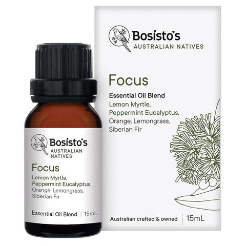 Bosistos Native Focus Oil 15ml