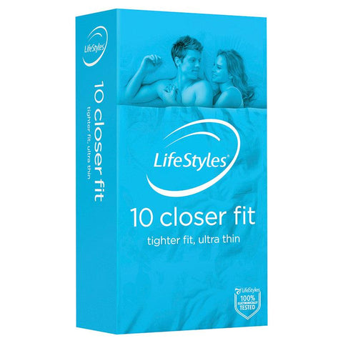 LifeStyles Condoms Closer Fit 10 Pack