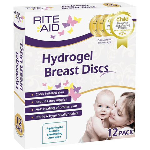 RITE AID Hydrogel Breast Discs Pack 12
