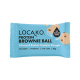 Locako Protein Brownie Ball Almond Butter Cookie Dough 30g(Pack of 10)