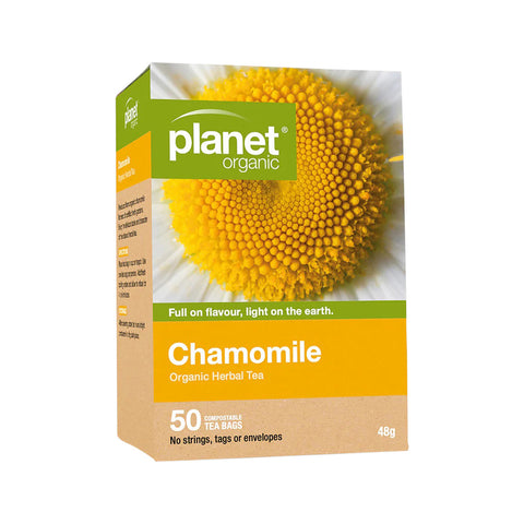 Planet Organic Organic Chamomile Herbal Tea x 50 Tea Bags