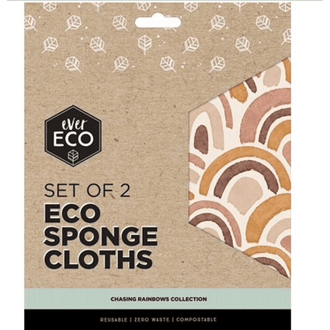 EVER ECO Eco Sponge Cloths Chasing Rainbows Collection 2