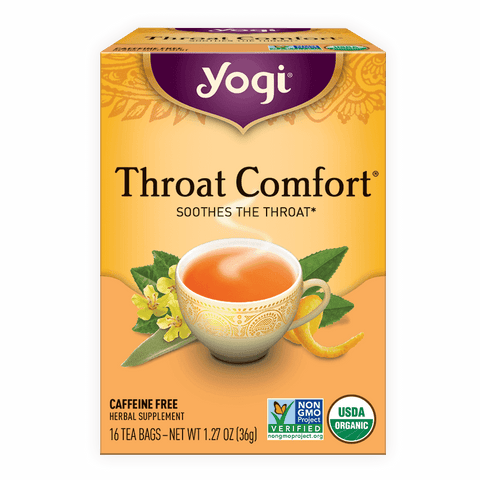 YOGI TEA Herbal Tea Bags Throat Comfort 16