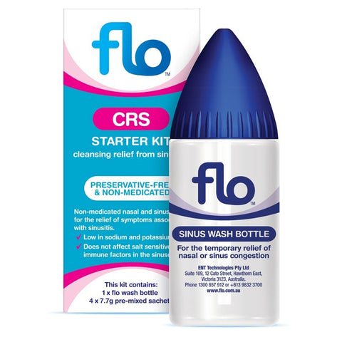 Flo CRS Starter Kit Bottle Plus 4 Sachets