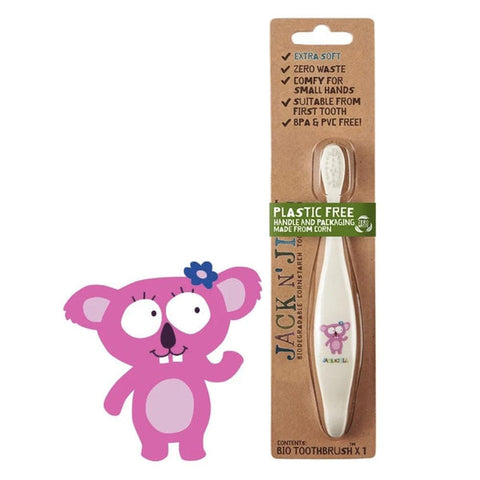 JACK N' JILL Toothbrush (Children) Koala - Biodegradable 1