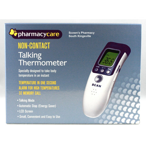 Pharmacy Care Non-Contact Talking Thermometer