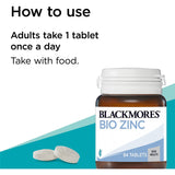 Blackmores Bio Zinc 84 Tablets