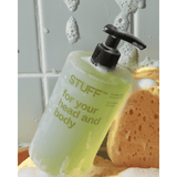 STUFF Men's Body Wash & Shampoo Cedar & Spice 450ml