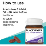 Blackmores Valerian Forte 30 Tablets