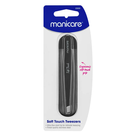 Manicare Soft Touch Tweezer Black