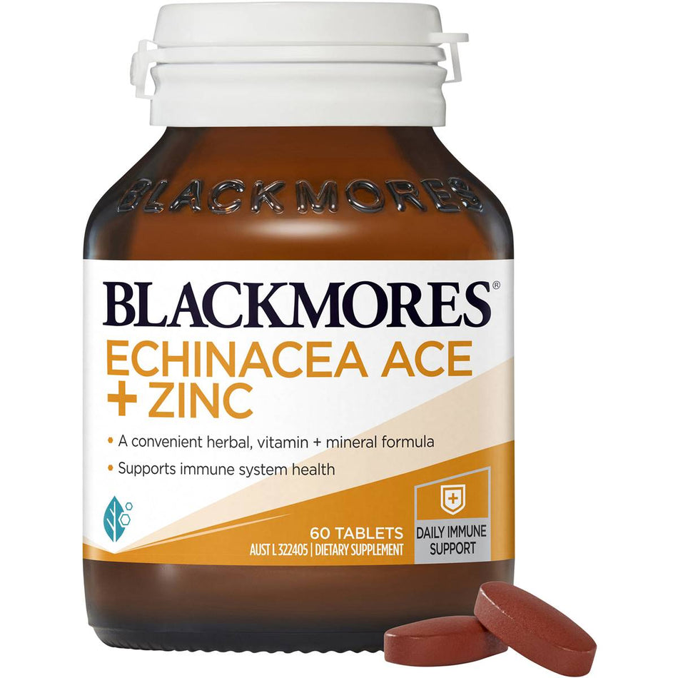 Blackmores Echinacea Ace + Zinc 60 Tablets