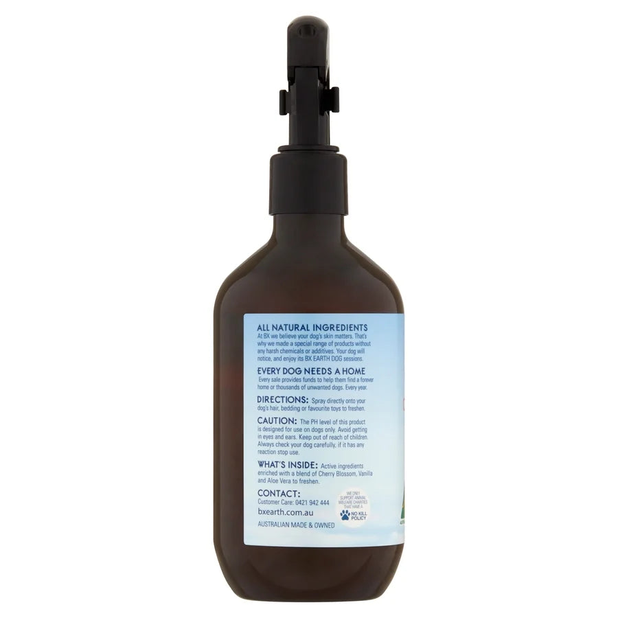 BX Earth Dog Deodorising Cherry Cologne Spray 250ml