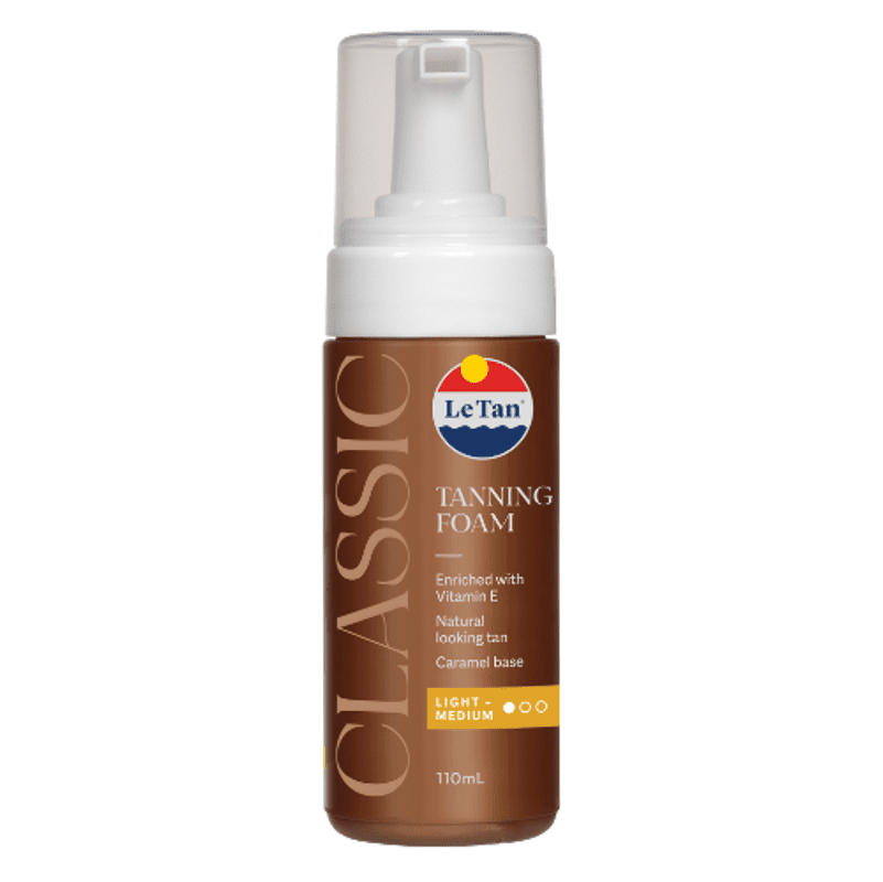 LETAN  Tan Self Tanning Foam Light-Medium 110 mL