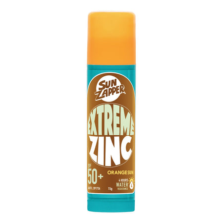 SUN ZAPPER EXTREME ZINC STICK 15G ORANGE SUN