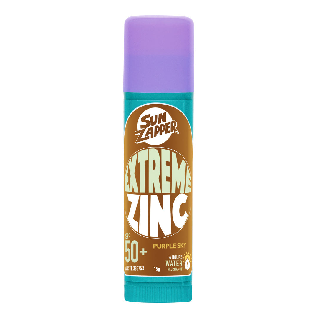 SUN ZAPPER Extreme ZINC STICK 15G PURPLE SKY
