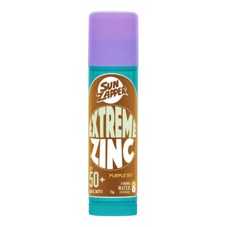 SUN ZAPPER Extreme ZINC STICK 15G PURPLE SKY