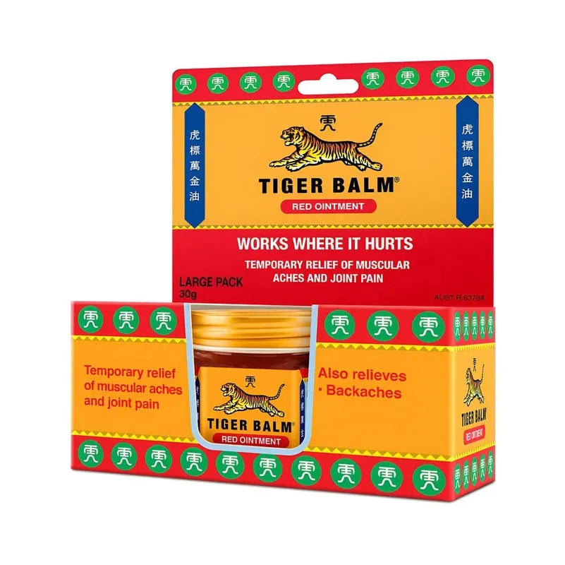 Buy Tiger Balm Red Ointment 30g Online at Cutpricepharmacy ...