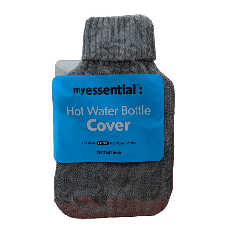 MyEssential Hot Water Bottle Cover Grey