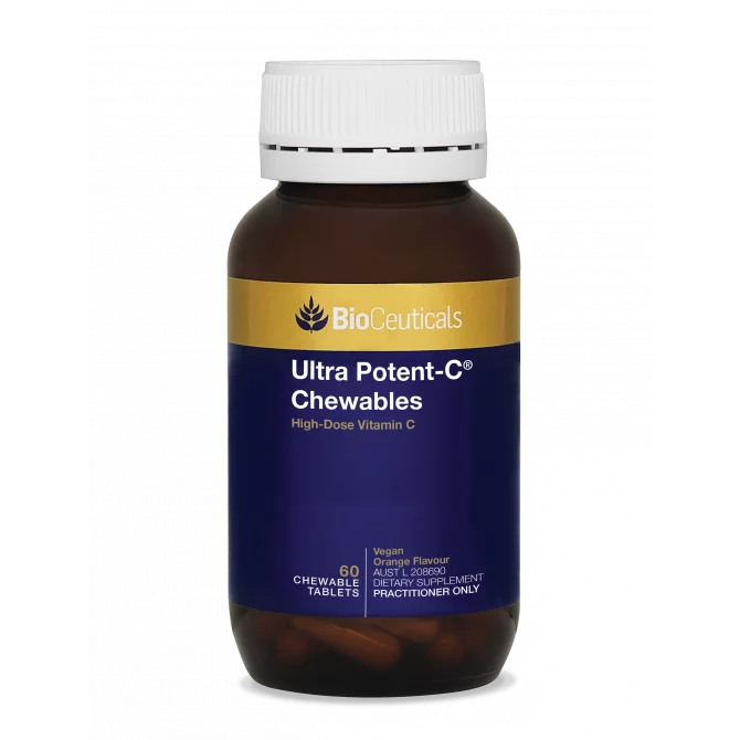 Bioceuticals Ultra Potent C Chewables 60 Tablets
