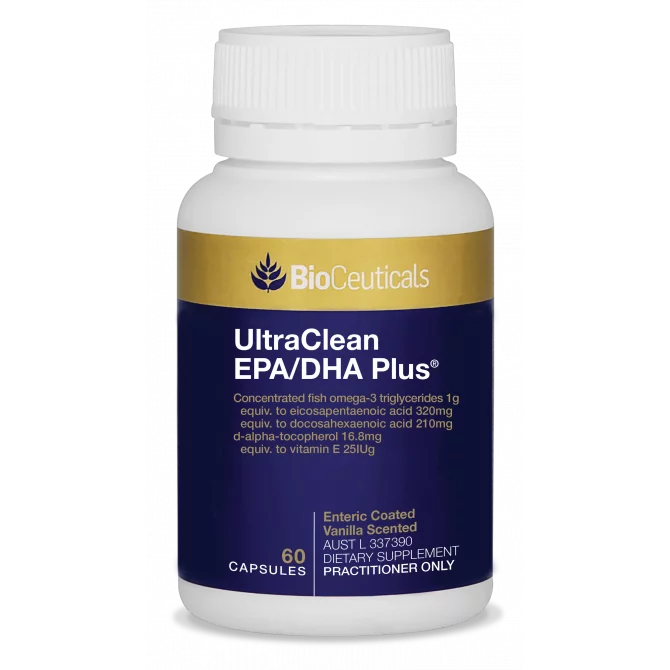 Bioceuticals Ultraclean EPA/DHA Plus 60 Capsules