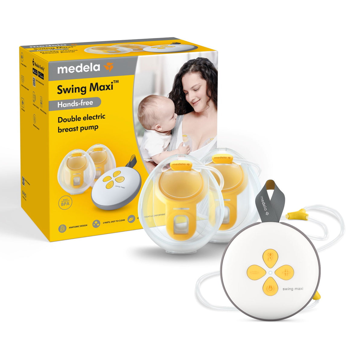 Medela Swing Flex Single Electric Breast Pumpswing Maxi Hands-free Double Electric Breast Pump