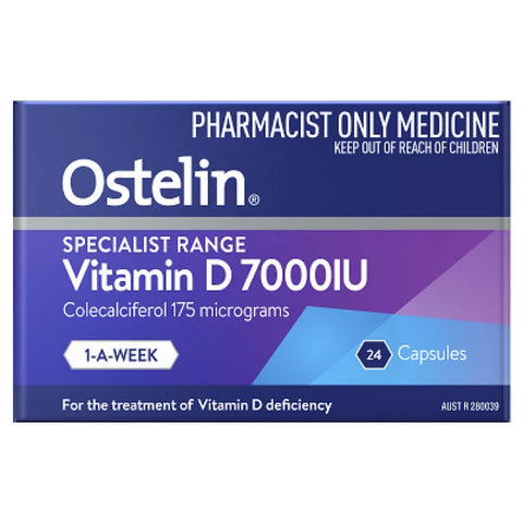 Ostelin Specialist Range Vitamin D 7000IU 24 Capsules