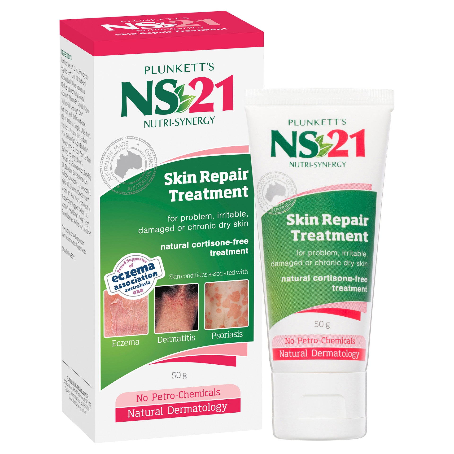 Nutri-synergy Plunketts Ns21 Skin Repair Treatment 50g