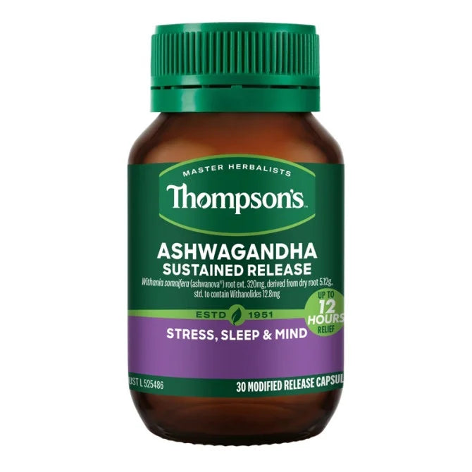 Thompsons Ashwagandha Sustained Release 30c