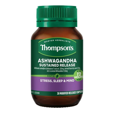 Thompsons Ashwagandha Sustained Release 30c