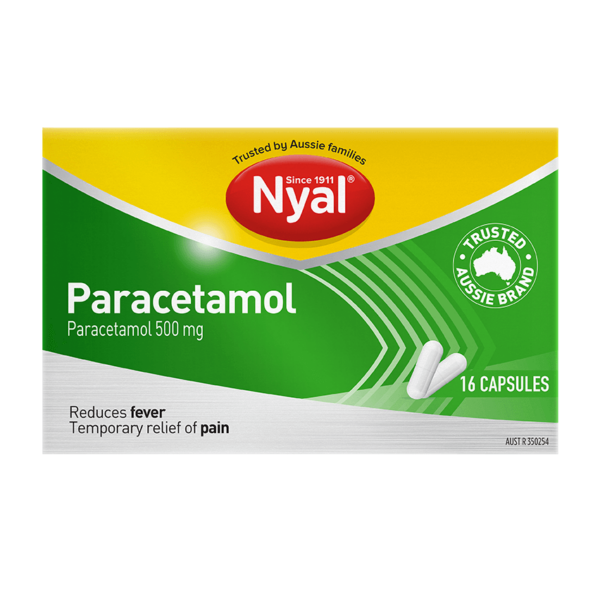 Nyal Paracetamol 16 Capsules