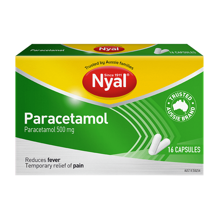 Nyal Paracetamol 16 Capsules