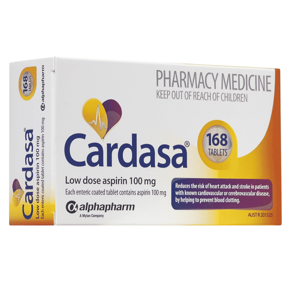 Cardasa 100mg 164 Tablets