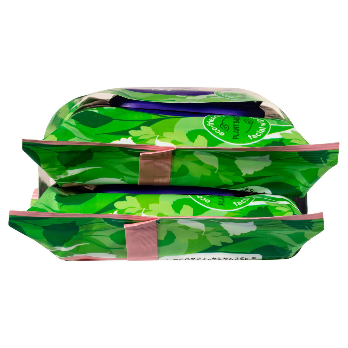 Swisspers Eco Sensitive Biodegradable Facial Wipes Twin 2x25 pack